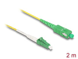 Delock Cable Lichtwellenleiter Lc-Apc Zu Sc-Apc Simplex Singlemode Os2 2 M