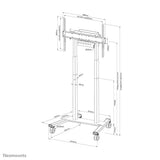 EAN 8717371449728 - Neomounts FL55-875WH1 mueble y soporte para dispositivo multimedia Blanco Soporte de suelo fijo imagen 20