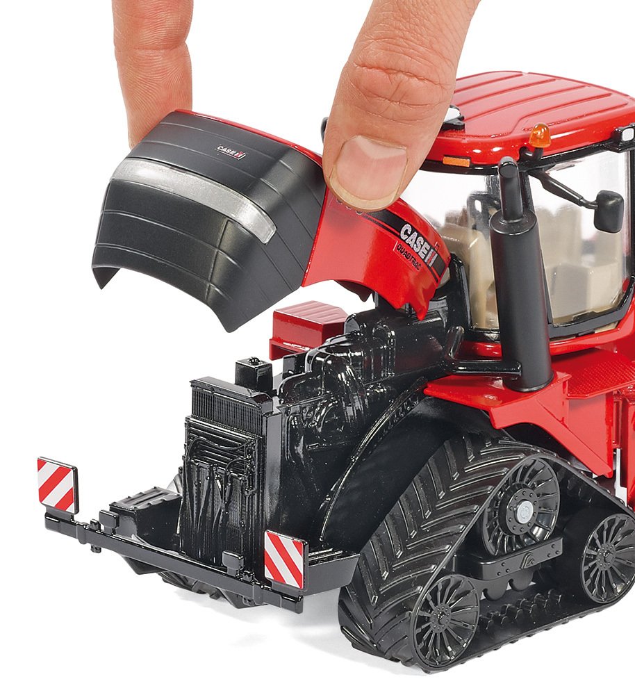 Siku Farmer Case Quadtrac 600 (Rojo/Negro) 10327500002