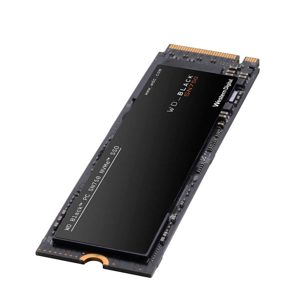 Disco Ssd Western Digital M.2 1tb Black Sn750 / Sin Disipador Térmico / Negro / Wds100t3x0c Western Digital Sn750, 1000 Gb, M.2, 3470 Mb/S