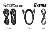 EAN 4948570127221 - iiyama ProLite T2452MSC-B2 pantalla para PC 61 cm (24") 1920 x 1080 Pixeles Full HD Pantalla táctil Negro imagen 16