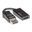 EAN 0065030865722 - StarTech.com DP2HD4K60S adaptador de cable de vídeo 0,215 m Negro imagen 1