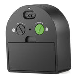 Reloj Despertador Braun Bc22  Analógico Negro, Amarillo