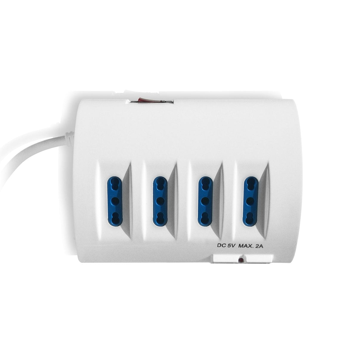Ewent Regleta Con 6 Tomas - 4 Tomas L + 2 Toma L/F (Schuko) - 2x Usb-A - Proteccion Infantil - Enchufe Italiano Plano