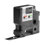 EAN 0071701059925 - DYMO 1805436 cinta para impresora de etiquetas Blanco sobre negro imagen 2