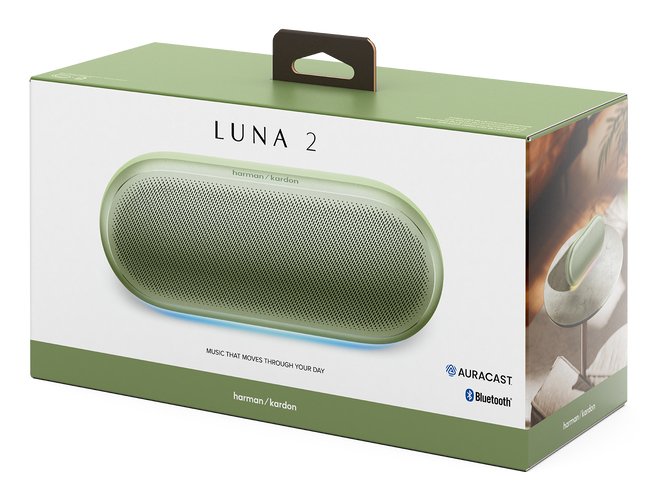 Altavoz Bluetooth Harman Kardon Luna 2 25 W Bluetooth Autonomía 12 H Ai Sound Boost Ice Mint