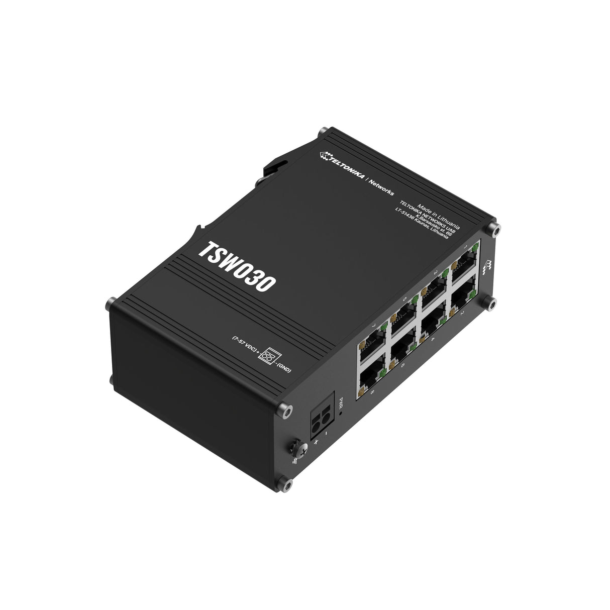 Teltonika · Switch · Tsw030 8 Port 10/100 Indumrial Unmanaged Switch