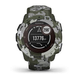 Reloj Deportivo Con Gps Garmin Instinct Solar Camo Militar Pantalla 23*23mm Carga Solar Frec Cardiaca Pulsioximetro Notific. -Caja Reforzada