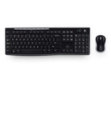 Teclado Ruso Logitech Wireless Combo Mk270 Ratón Incluido Rf Inalámbrico Qwerty Negro