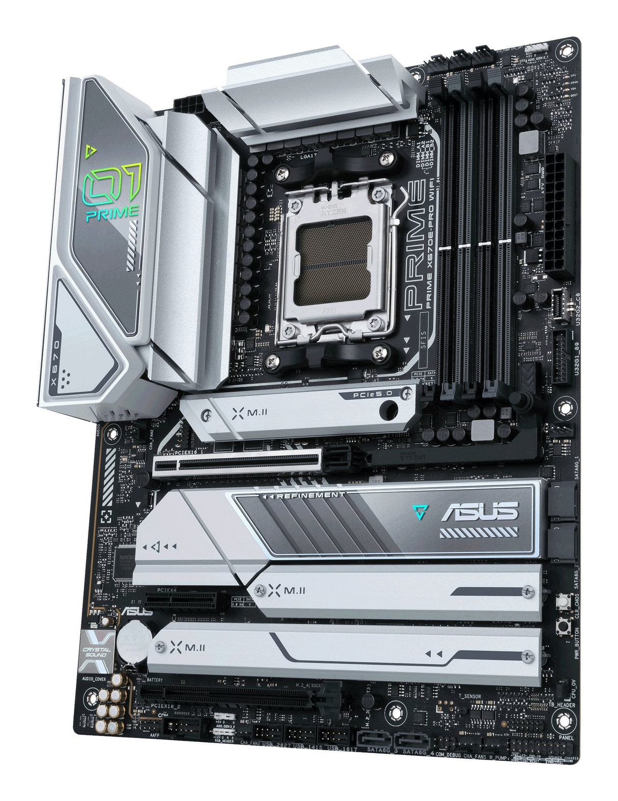 Placa Base Asus Am5 Prime X670e-Pro Wifi