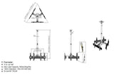EAN 4015867207987 - Equip 650371 soporte para pantalla de señalización 165,1 cm (65") Negro imagen 4