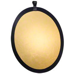 Walimex Foldable Reflector Gold/Silver, Ø56cm