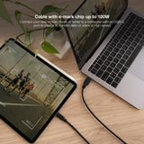 Nanocable Cable Usb 2.0 3a Usb-C Macho A Usb-A Macho 3m