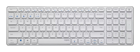 EAN 6940056114853 - Rapoo E9700M teclado Oficina RF Wireless + Bluetooth QWERTY Blanco imagen 5