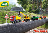 Lena Truckies Tractor With Trailer 38cm