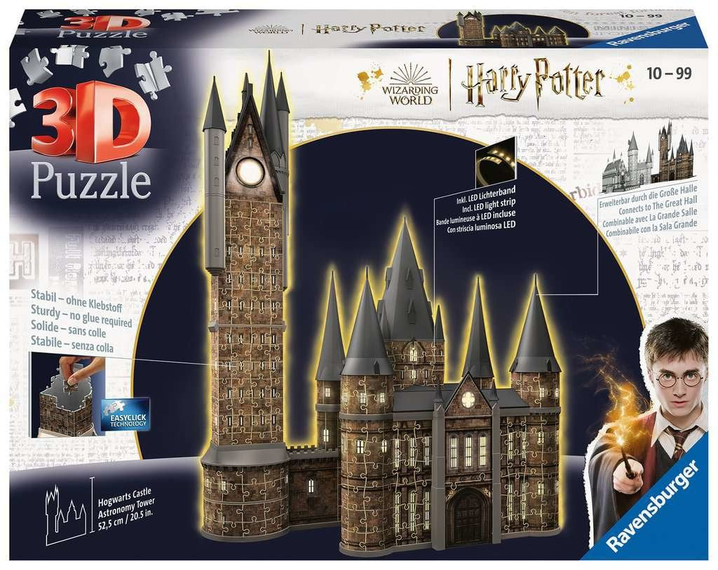 Ravensburger Puzzle 3d Harry Potter Castillo De Hogwarts  11551