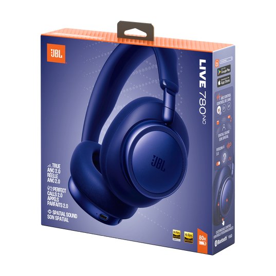 Jbl Live 780nc Kabellose Over-Ear-Kopfhörer Con Adaptivem Noise Cancelling