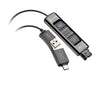 EAN 0197029650078 - HP Poly DA85-M USB to QD Black Adapter TAA Adaptador de interfaz imagen 1