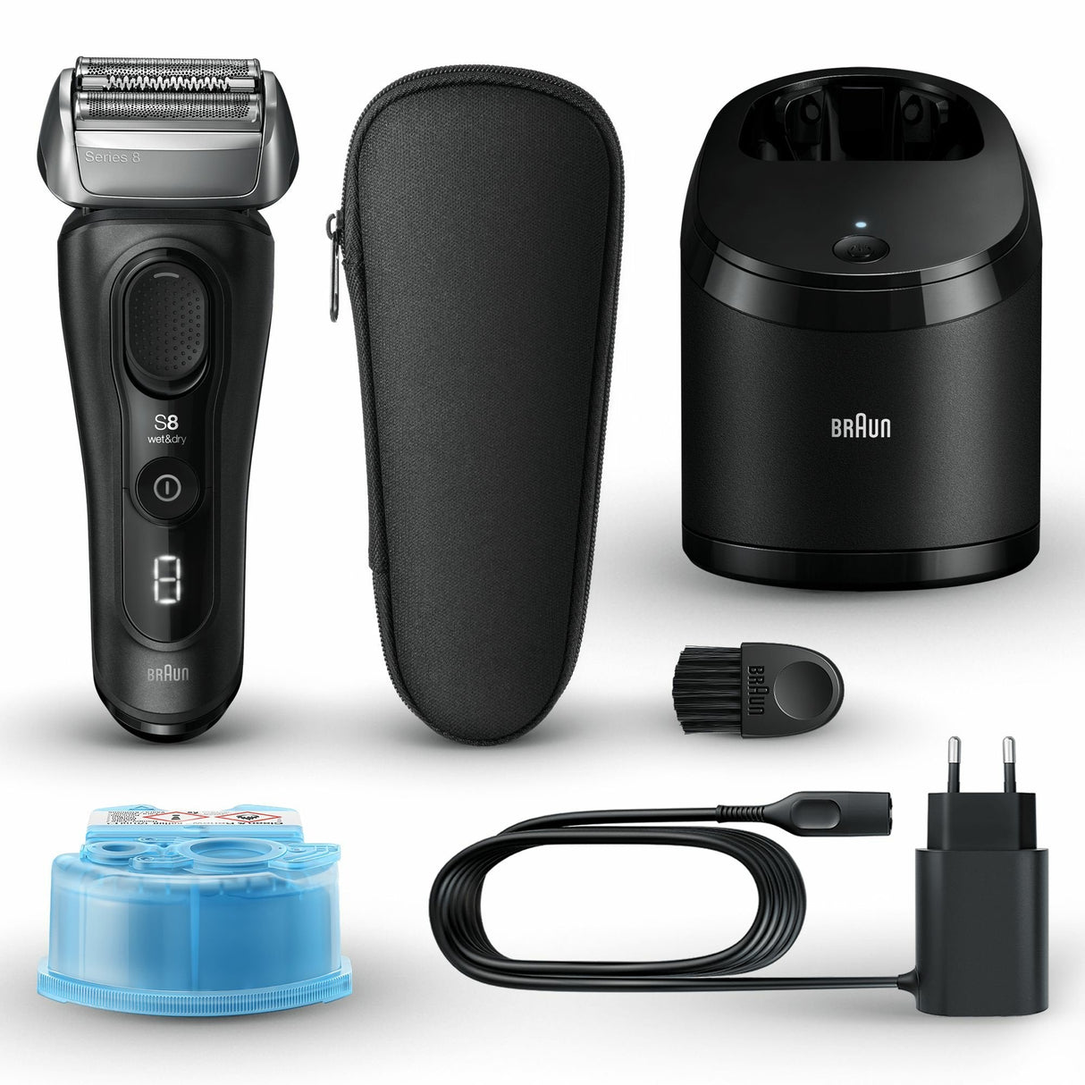 Afeitadora Braun Series 8 8560cc System Wet&Dry