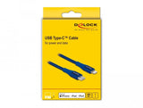 Delock 85416 Cable De Conector Lightning 1 M Azul