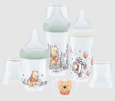 Nuk Perfect Match Disney Winnie Pooh Set, Beige & Mint