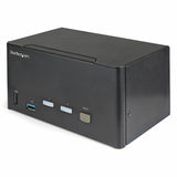 Kvm Startech 2 Port Triple Monitor Dp Switch 4k 60hz, Dp 1.2, 4x Usb 2.0