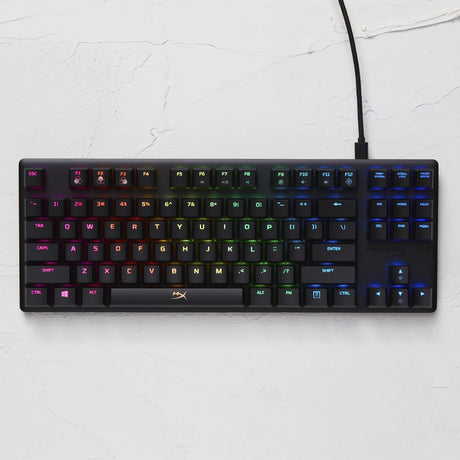 EAN 0196188049204 - HyperX Alloy Origins Core - Mechanical Gaming Keyboard - HX Aqua (US Layout) (HX-KB7AQX-US) teclado Juego imagen 7