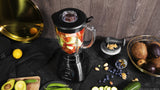Batidora De Vaso Power Black Titanium 1800 Smart 1800w 9 Velocidades Capacidad 1.8l