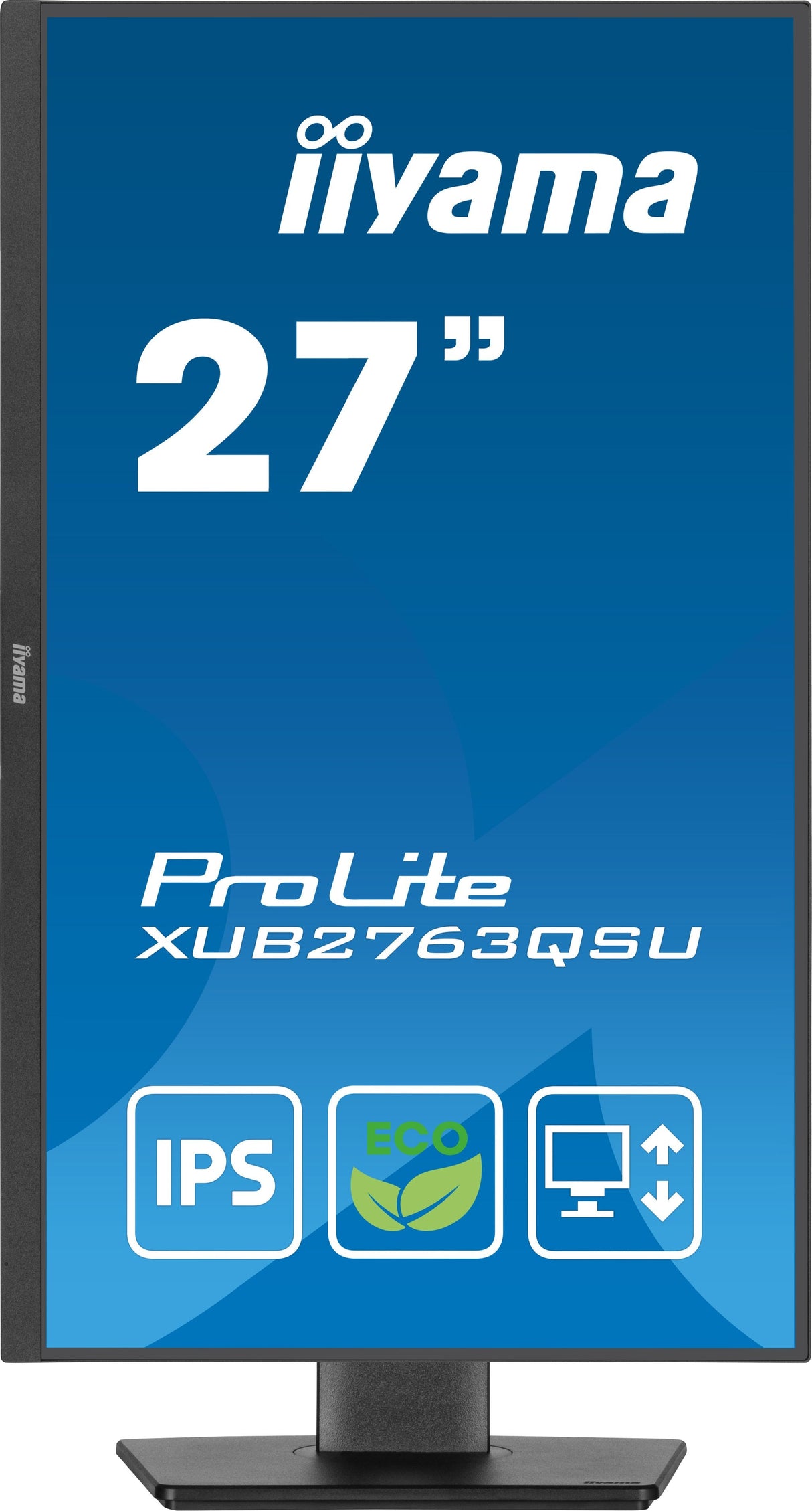 Iiyama 68.6cm 27" Xub2763qsu-B1 16:9 Hdmi+Dp+Usb Ips Lift