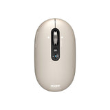Port Connect Wireless & Bluetooth Rechargeable Pure Mac Mouse, Pearl