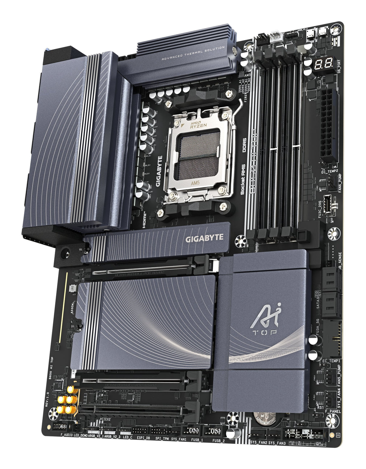 EAN 4719331866570 - GIGABYTE B850 AI TOP placa base AMD B850 Zócalo AM5 ATX imagen 4
