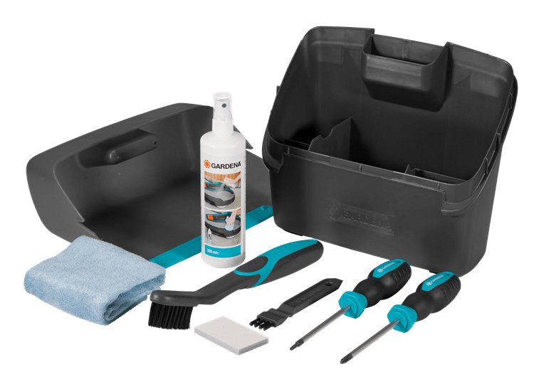 Gardena Conjunto De Limpieza Y Mantenimiento De Cortacésped Robótico, Conjunto De Herramientas 04067-20
