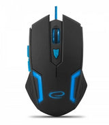 Esperanza Egm205b Mx205 Fighter -  Raton Gaming Optical Usb - Azul