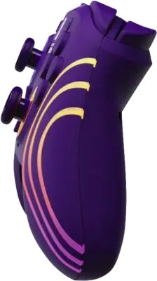 Pdp Afterglow Wave Wireless Controller Ns Purple