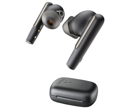 EAN 0017229179035 - Poly Voyager Free 60 UC Carbon Black Earbuds +BT700 USB-A Adapter +Basic Charge Case Auriculares Inalámbr imagen 5
