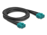 Delock 90341 Cable Hdmtd Z Seis Hembras A Hdmtd Z Seis Hembras 1 M