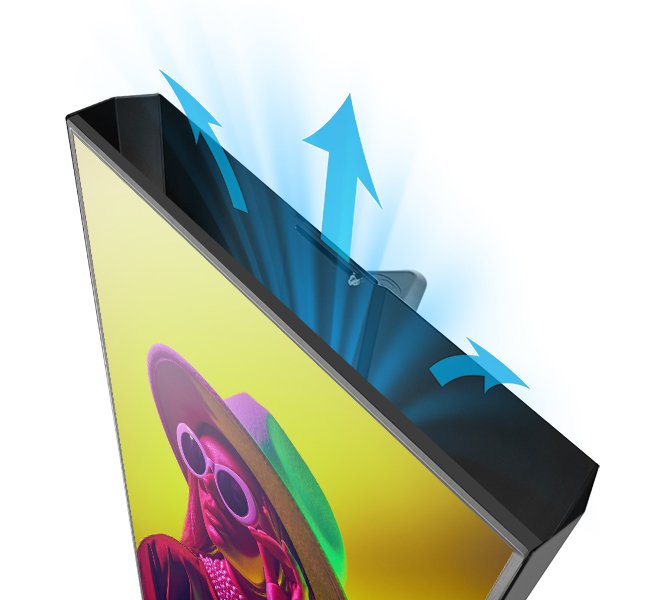 Adjustable Rear Screen Cover  For 55" Displays