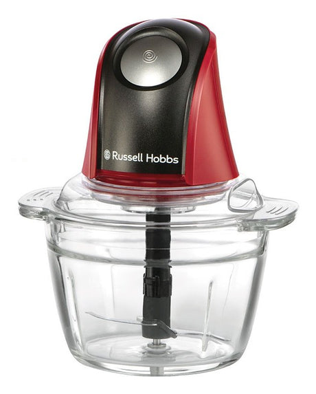 EAN 5038061162844 - Russell Hobbs 27130-56 picadora eléctrica de alimentos 0,5 L 200 W Negro, Rojo, Transparente imagen 1