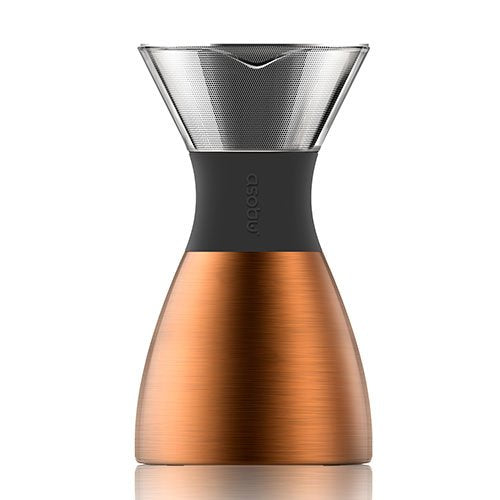 EAN 0842591029257 - Asobu PourOver Cafetera de filtrado manual Negro, Cobre imagen 1