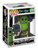 Funko Pop Animation Vinyl Rick Y Morty Pickle Rick Con Laser 9cm