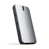 Satechi On-The-Go Multiport Usb-C (Usb-C Pd, 2x Usb-A, Hdmi 4k, Vga, Ethernet, Czytnik Kart Micro/Sd) (Gwiezdna Szarosc)