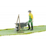 Figura De Hermano, Granjero Con Accesorios, Figura De Juguete. 62610