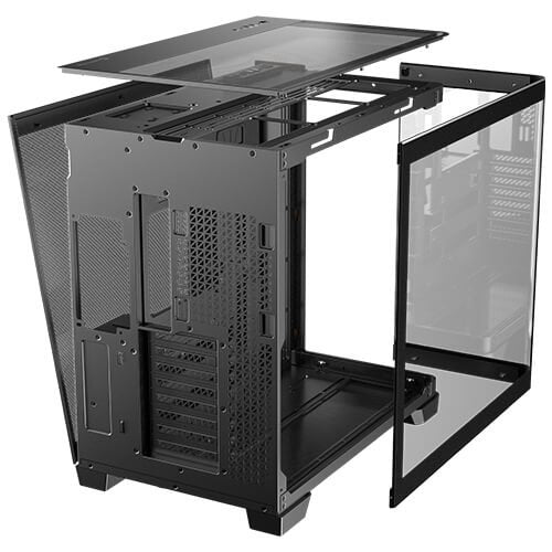 Caja Pc  Antec C8 Curve Wood E-Atx Negro 2xvent 160 Mm 1x140mm 2xusb Sn Fuente
