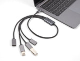 Delock 64210 Hub 4-Port Usb  2.0 Cable Usb-C 60cm