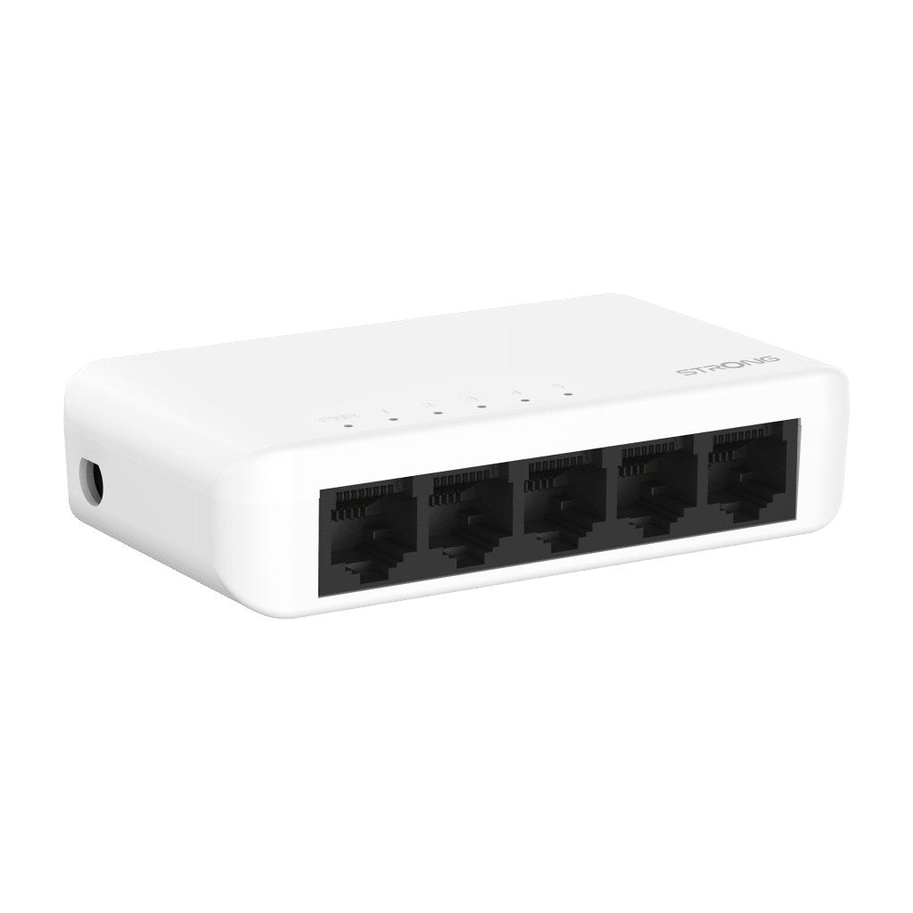 EAN 9120072375613 - Strong SW5000P switch Gigabit Ethernet (10/100/1000) Blanco imagen 3