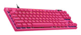EAN 5099206126527 - Logitech G PRO X TKL Rapid teclado Juego USB QWERTY Internacional de EE.UU. Rosa imagen 8