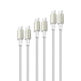 EAN 4252011906956 - 4smarts 540621 cable USB USB 2.0 USB C Plata, Blanco imagen 1