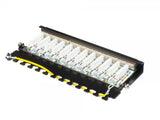 Good Connections Patchpanel Cat.6 12-Port 0,5 He Schwarz
