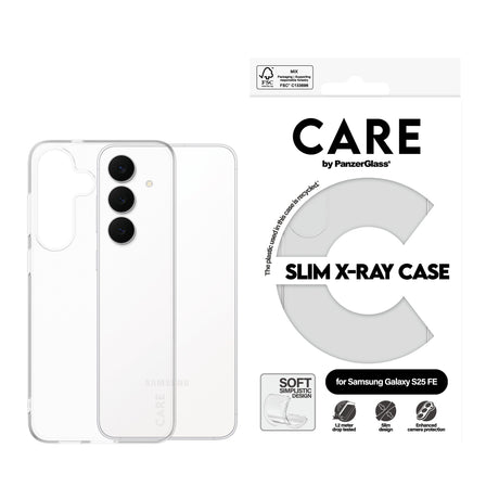 EAN 5715685031632 - PanzerGlass CARE™ by ® X-Ray Case Samsung Galaxy S25 FE 5G funda para teléfono móvil Transparente imagen 2
