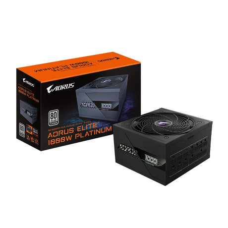 EAN 4719331554521 - GIGABYTE AORUS ELITE P1000W unidad de fuente de alimentación 1000 W 20+4 pin ATX Negro imagen 1